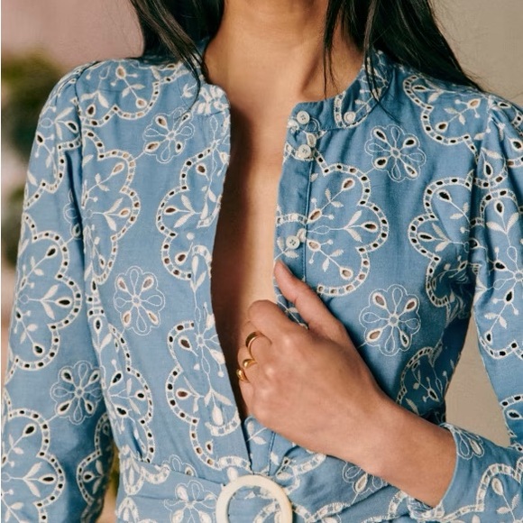 SEZANE Selma Dress NWT (US 14) - Picture 3 of 5